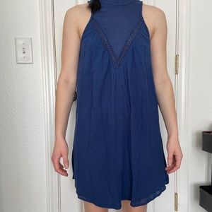 Blue dress